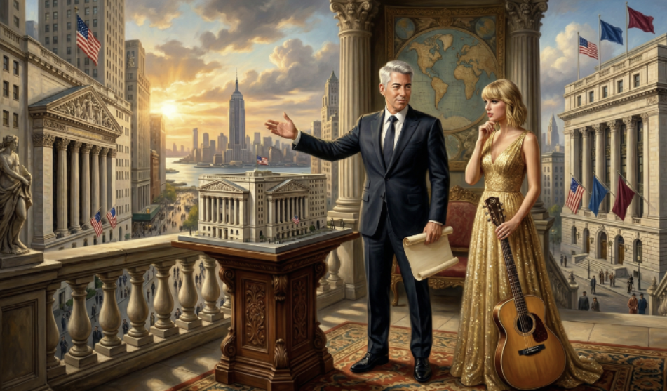 Bill Ackman 提650億收購環球音樂，泰勒絲老闆易主紐約再上市？
