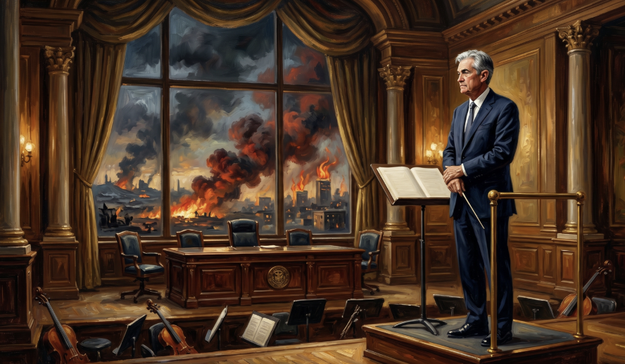 鮑威爾最後一舞？中東衝突推升通膨，聯準會本週估按兵不動