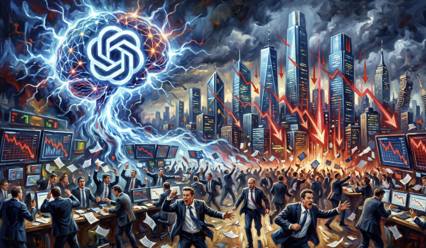 OpenAI 引發科技股拋售，比特幣一度跌破 76K，Novogratz：回到十萬鎂有困難