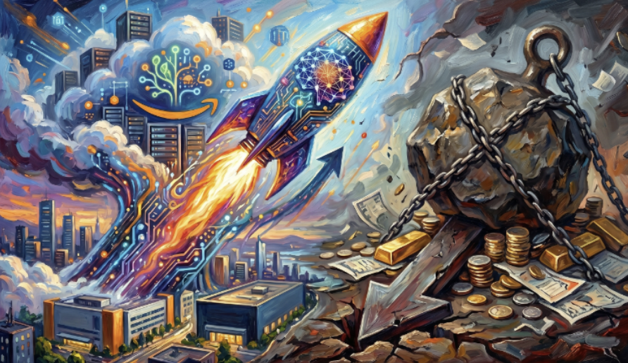 亞馬遜財報：AI推升AWS創三年來最快成長，現金流承壓