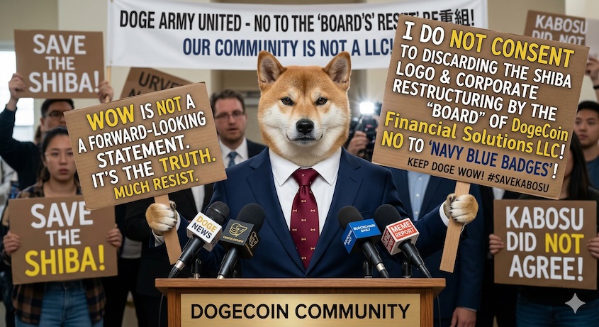 哭哭，狗狗幣要丟掉柴犬圖騰、不准說 WOW，原來是愚人節惡作劇