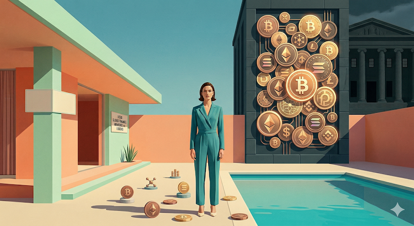 傳統信貸市場已翻轉，控制新世界鎖喉點的是AI還是區塊鏈