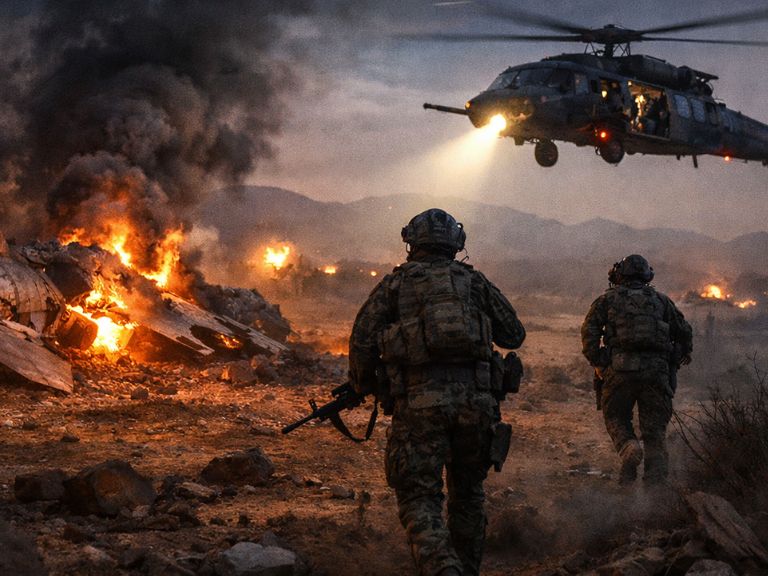 一架 F-15E 在伊朗境內被擊落，兩名飛行員下落不明！美軍急進入伊朗搜救