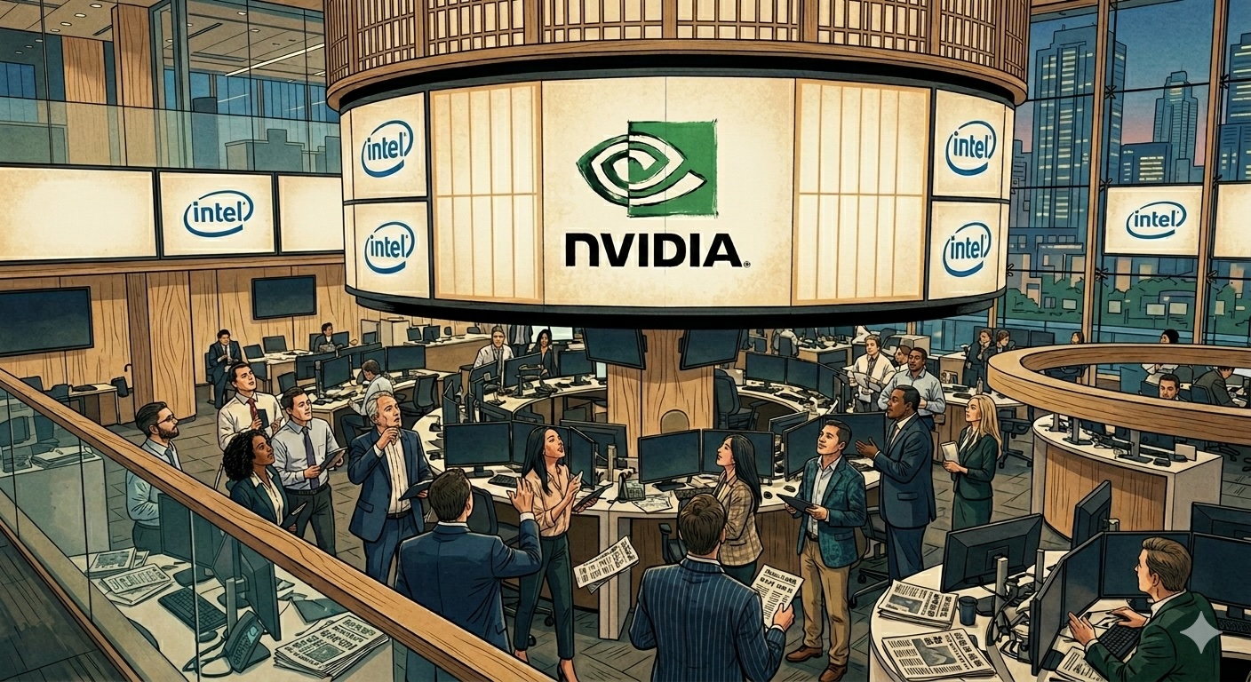 英特爾的利多消息為何帶動輝達股票飆漲？