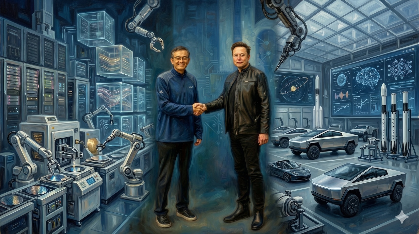 英特爾宣佈加入馬斯克的 Terafab 發展晶片製造