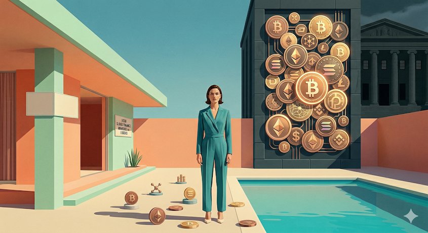 傳統信貸市場已翻轉，控制新世界鎖喉點的是AI還是區塊鏈