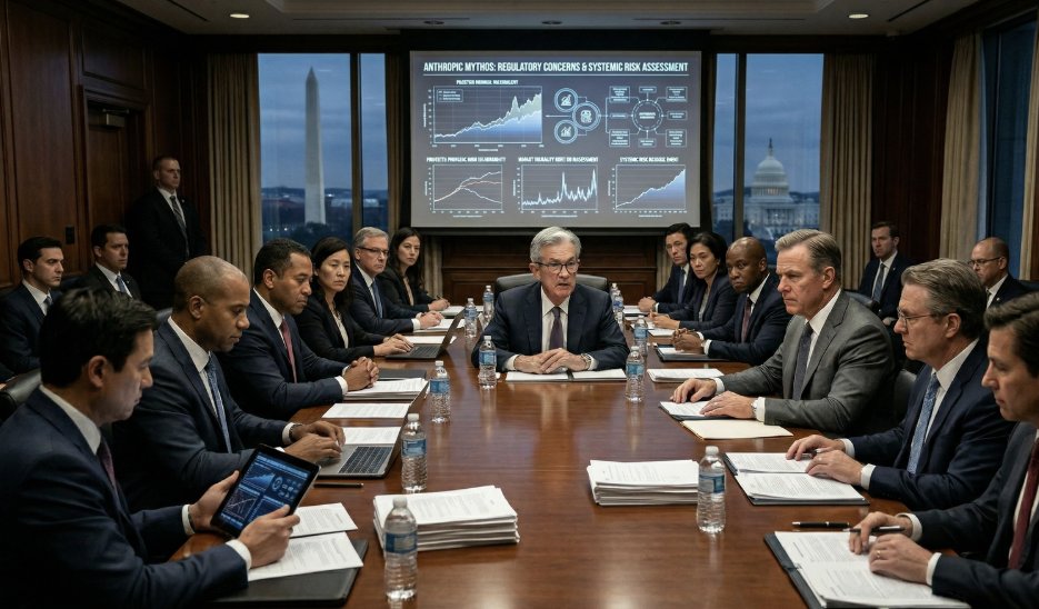 Anthropic Mythos 引監管擔憂，貝森特、鮑威爾召銀行高層開緊急會議