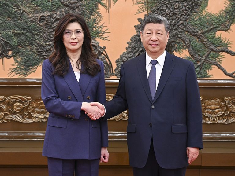 習近平今會見鄭麗文，日經：國民黨與共產黨結成反對台灣主權的統一戰線