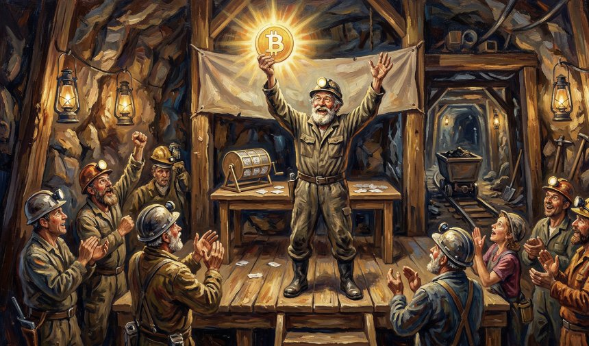 礦工界大樂透 CKpool 又開獎！幸運兒擊敗28萬分之一機率獨得21萬鎂