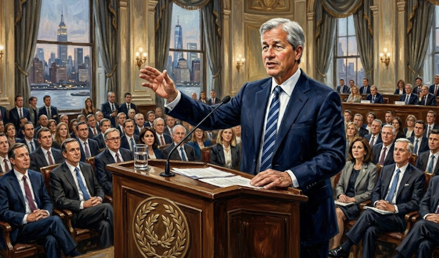 摩根大通致股東信，戴蒙強調企業應維持團隊精簡