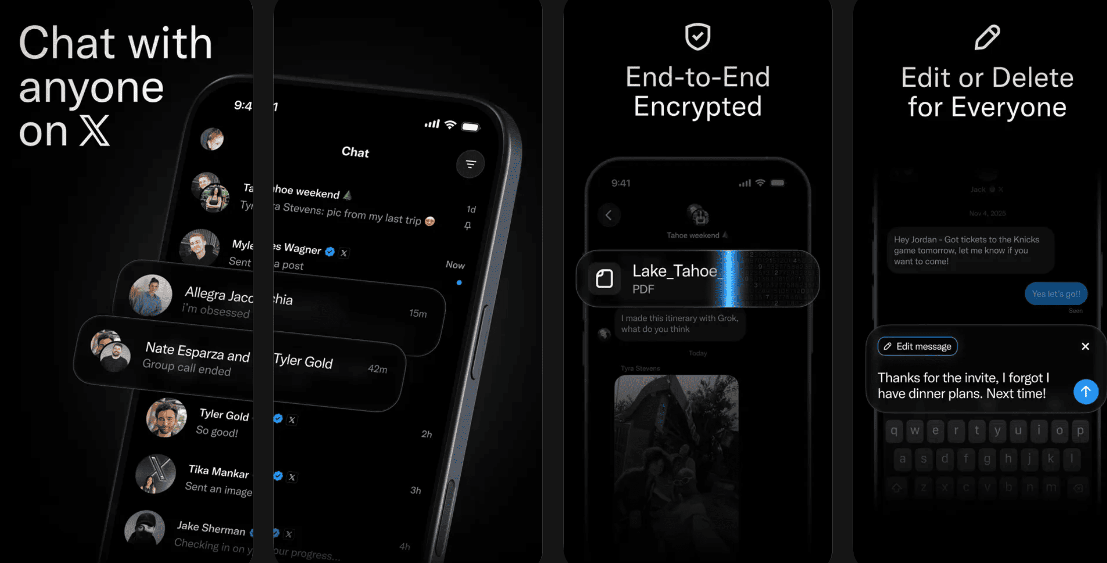 馬斯克通訊軟體 XChat 4 月 17 日上架 App Store，端對端加密強調用戶隱私