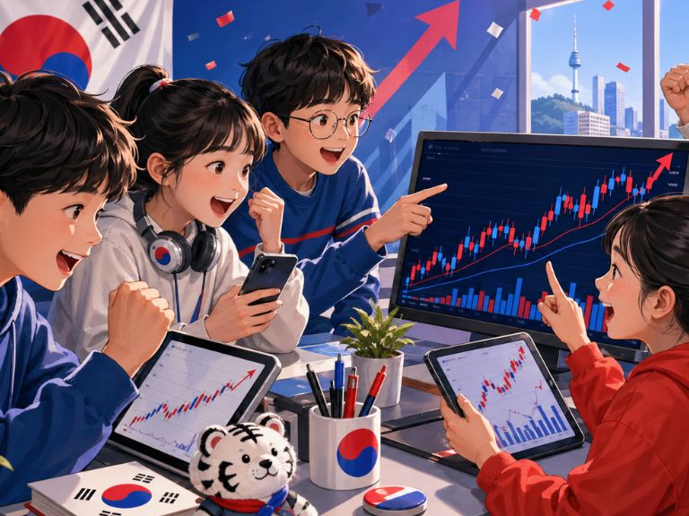 全民瘋股票！數據曝韓國未成年持股近 3 兆韓元，最愛買三星電子