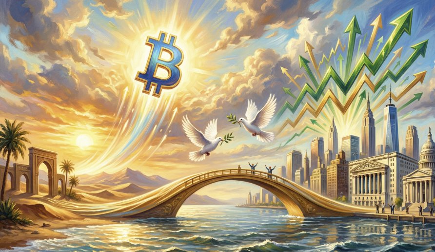 美伊停火樂觀推動，美股全面反彈，比特幣升至3週高點