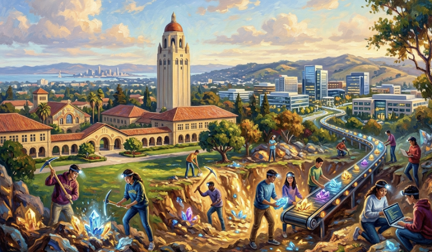 史丹佛大學成矽谷人才採礦場，Theo Baker 揭學術殿堂如何統治世界