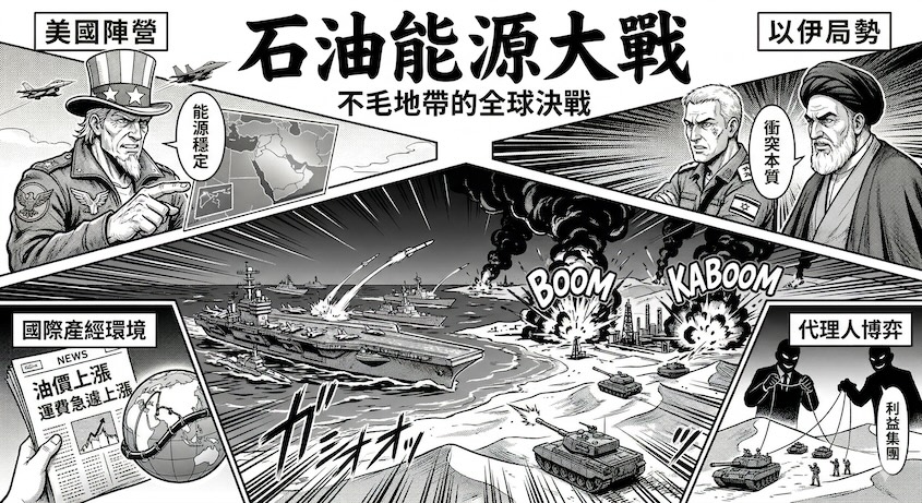 從日劇「 不毛地帯」劇情走勢，預測美以伊戰爭何時結束