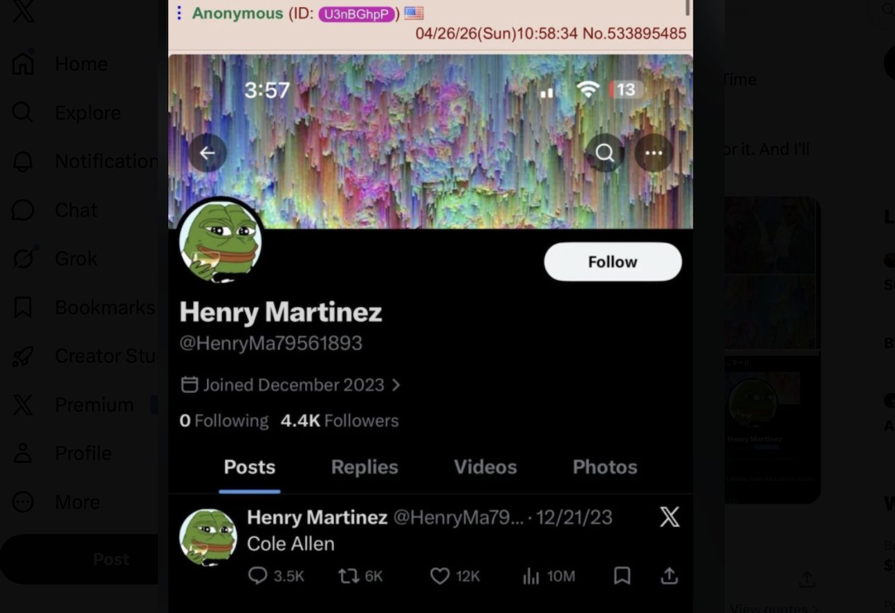 誰是暗殺川普的美國老師 Cole Tomas Allen ？X 瘋傳驚人預言論和殺手詭異的遊戲佈局