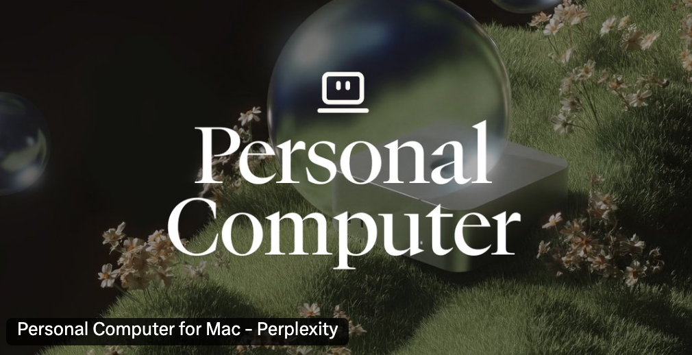 Perplexity AI 助理 Personal Computer 正式上線！會比 Claude Cowork 好用嗎？