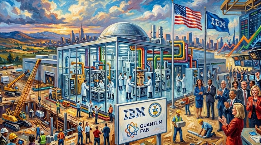 IBM攜手商務部建量子晶圓廠，量子概念股飆漲