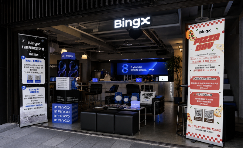 BingX 八週年台北快閃圓滿落幕，沉浸式體驗連結 Web3 與生活風格