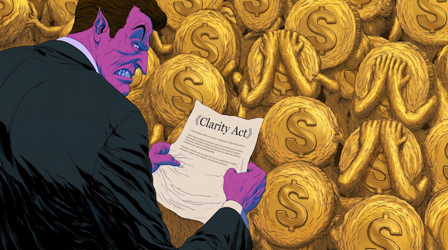 美國銀行委員會釋出最新版《Clarity Act》，修正案提交時限倒數 24 小時