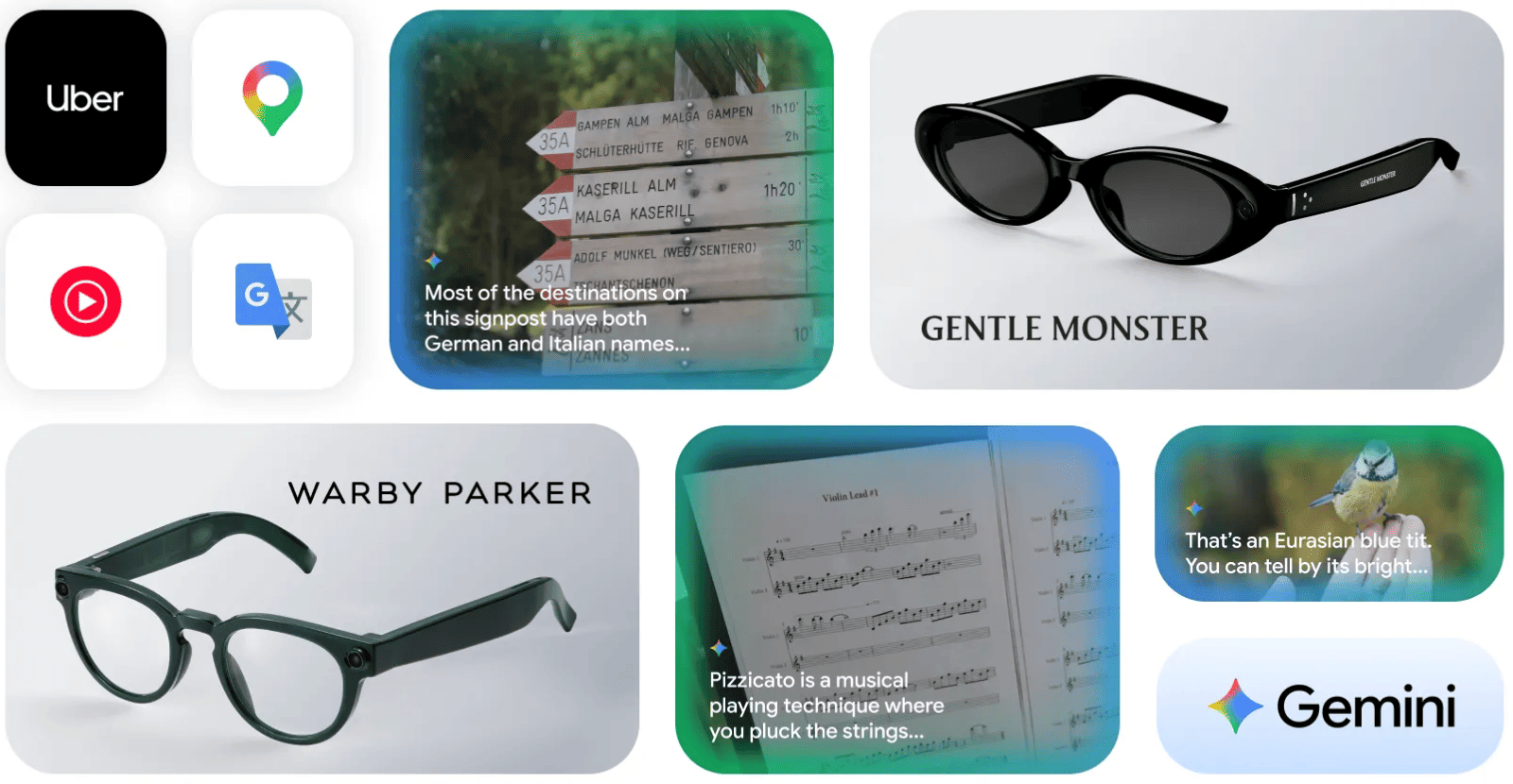 Google 聯手三星與 Gentle Monster 推出 AI 智慧眼鏡，秋季上市六大功能一次看