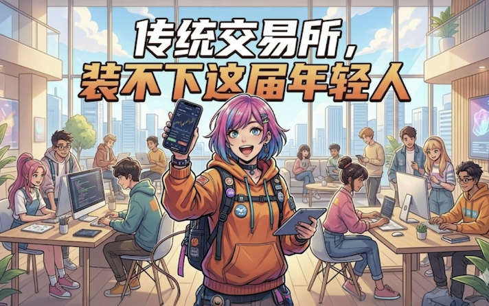 傳統交易所，裝不下這屆年輕人