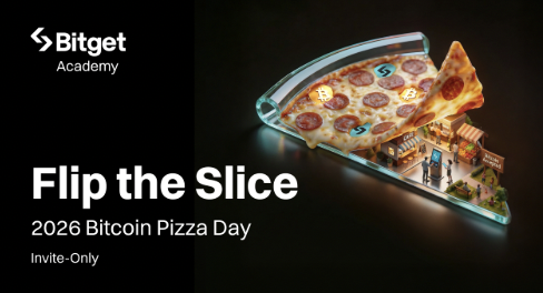 Bitget 攜手 Blockchain4Youth 推出「Flip the Slice」Bitcoin Pizza Day 特別企劃