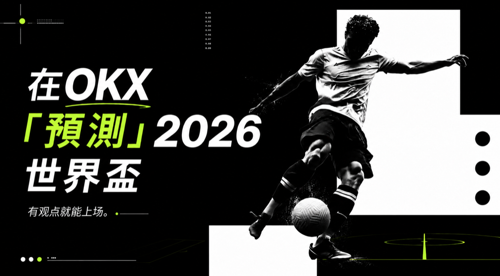 在 OKX「預測」2026 世界盃，有觀點就能上場