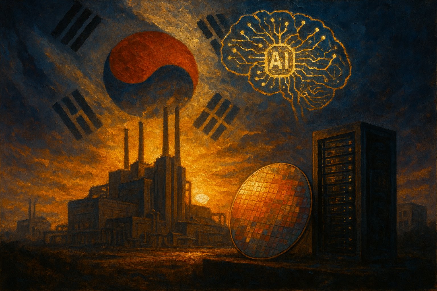 南韓 5,180 億美元 AI 晶片擴張案：加密產業在資本競賽落敗