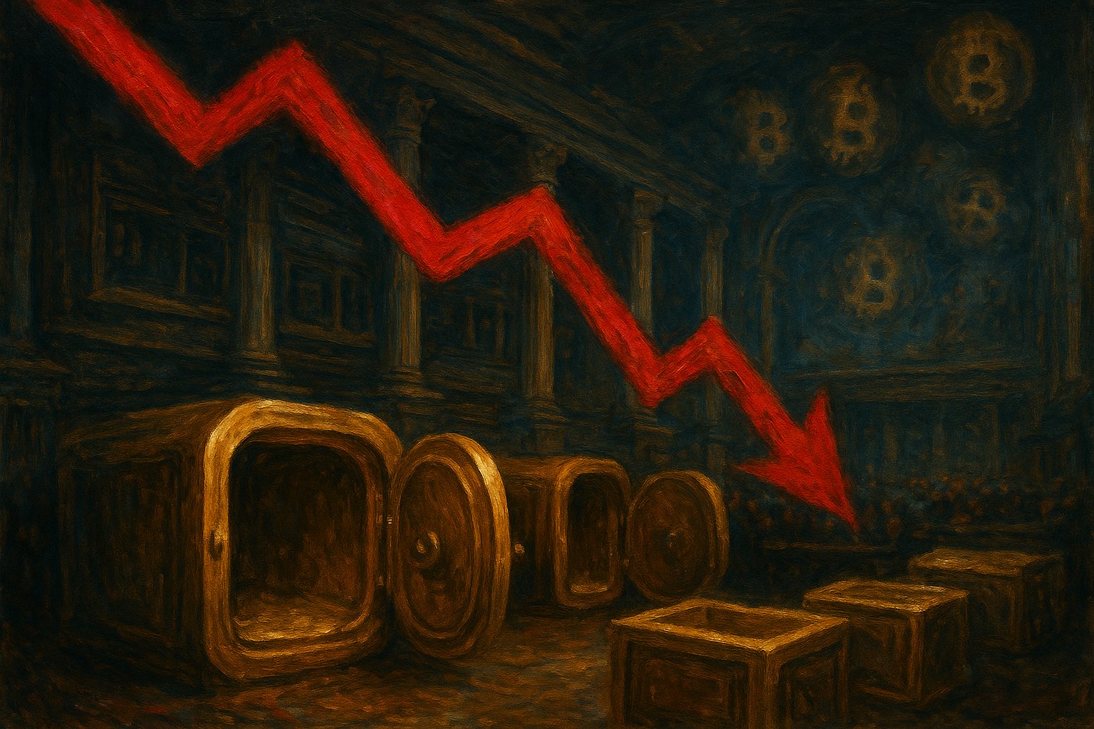 BTC 現貨 ETF 史上最慘 6 月：流出 $45 億、IBIT 佔 79%