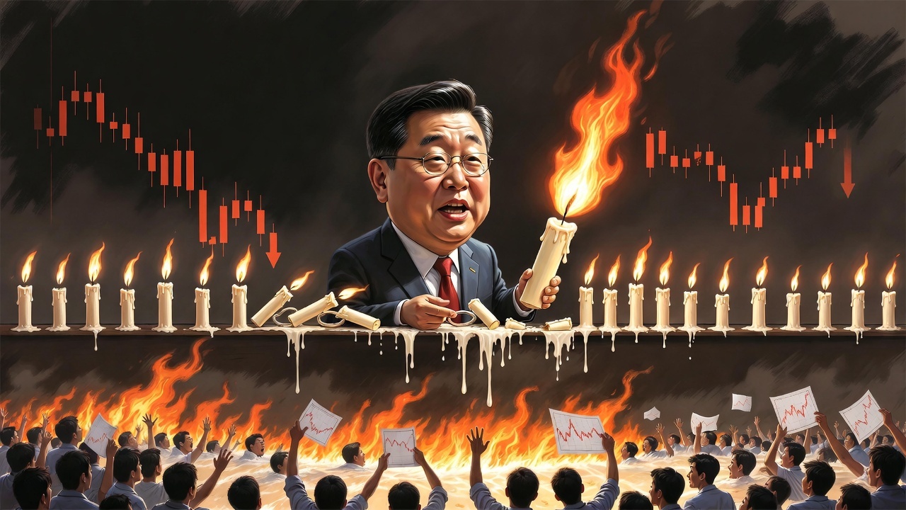 韓股波動度超越比特幣！李在明政策失誤拖累台股，半導體股何時止跌？