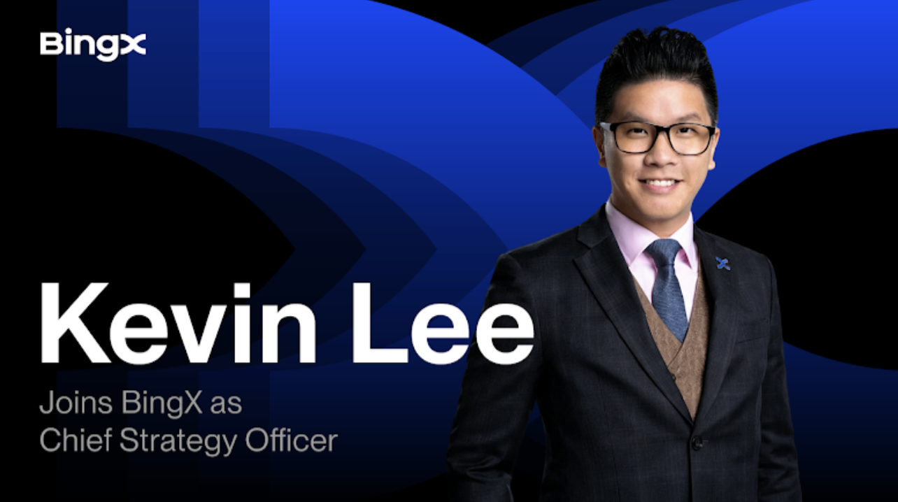 BingX 任命 Kevin Lee 為首席策略長，推進多資產、以用戶為核心的發展願景