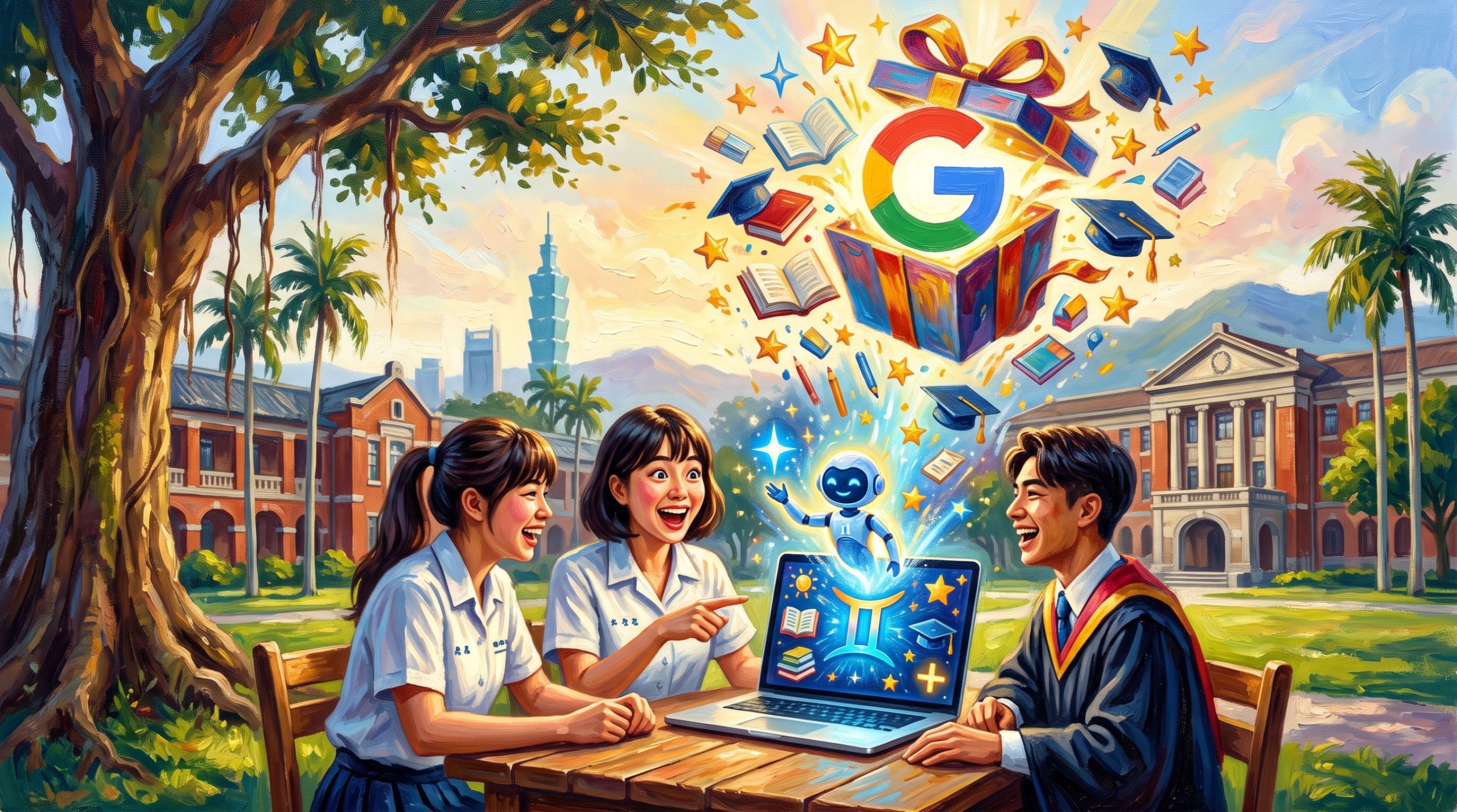 Google 釋出教育大禮包！台灣大學生享「AI Plus」首年免費，Gemini 升級專屬助教