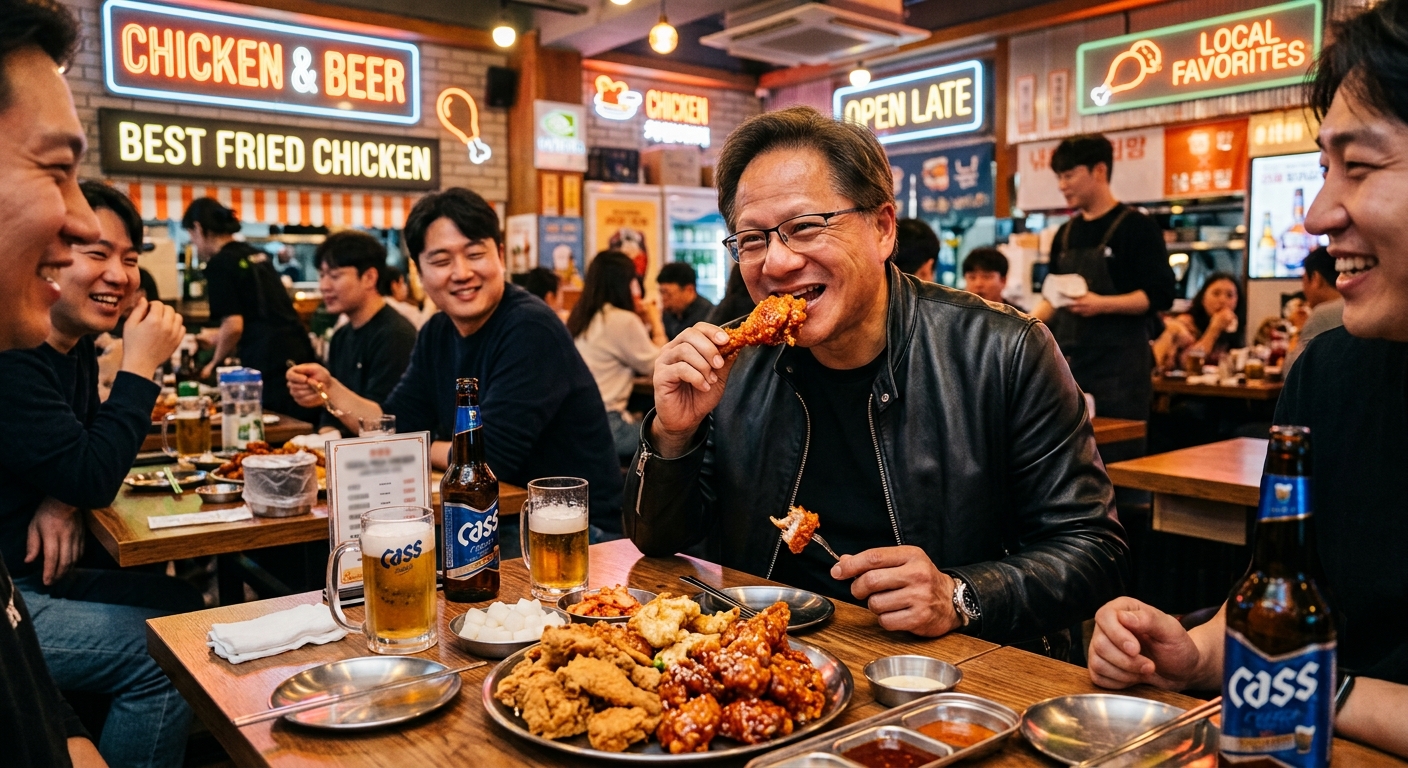 輝達晚宴飯局另類指標！黃仁勳笑說共進晚餐的股價都會翻倍