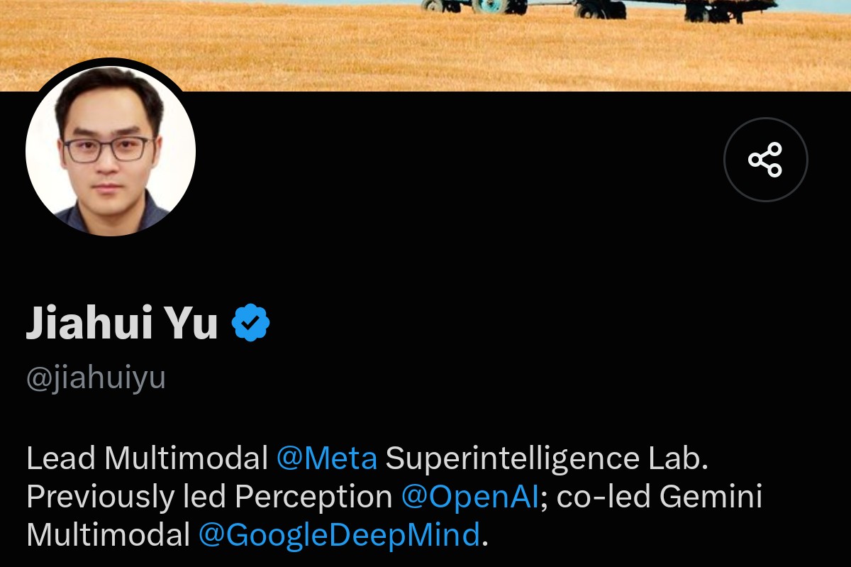 Meta AI 大將余家輝宣布離職！去年才傳祖克柏砸一億美元從 OpenAI 挖角