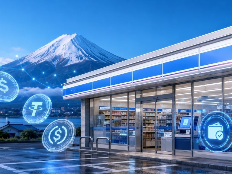 2026 日本超商也能刷穩定幣？Lawson 測試 POS 機直接掃碼付款