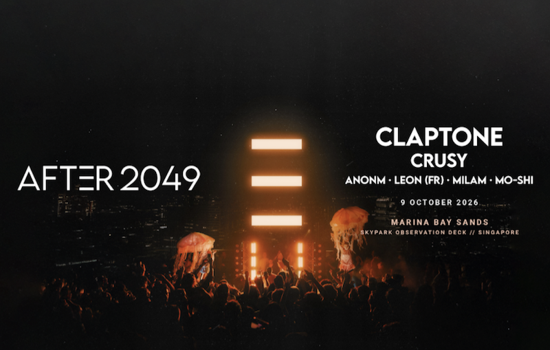 AFTER 2049 濱海灣金沙閉幕狂歡！Claptone 領銜演出，F1 賽車樓下開跑