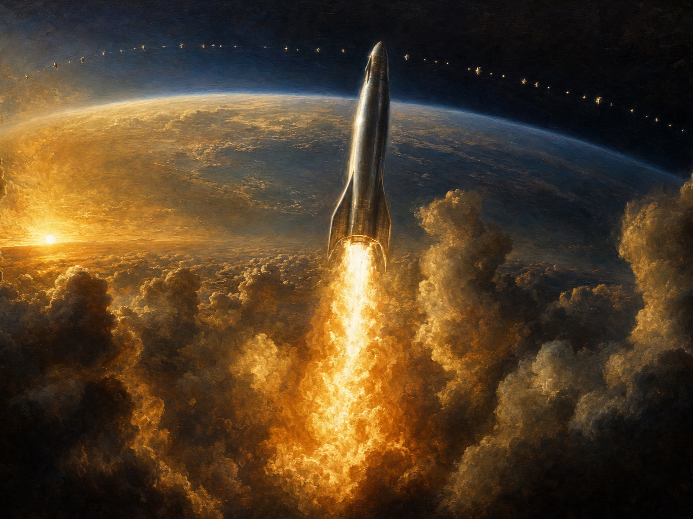 星艦首次入軌成功！部署 26 顆星鏈後提前返航