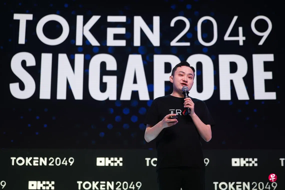 孫宇晨出席 TOKEN2049 新加坡主會場對話：區塊鏈將成 AI 時代重要的基礎設施