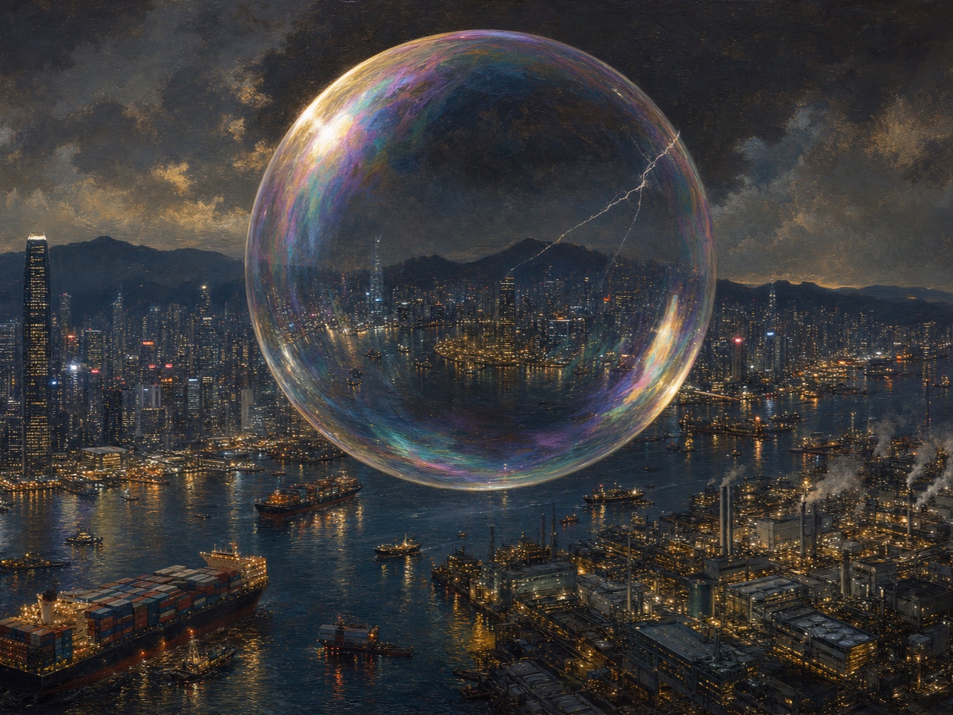 AMRO 警告：AI 泡沫若破，亞洲經濟首當其衝