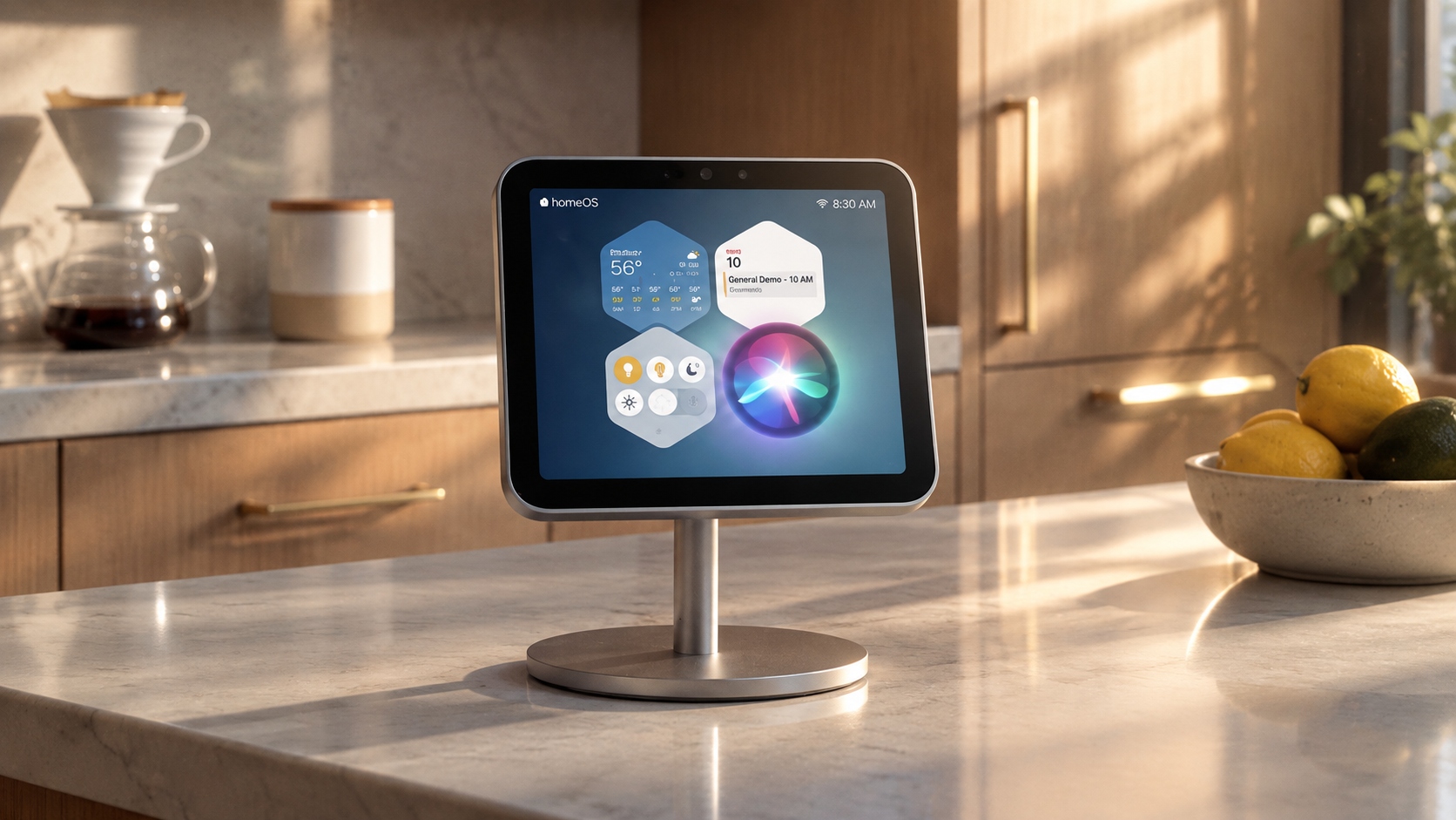 蘋果首款智慧家庭中樞「J490」傳 10 月亮相！Siri AI 全系統整合