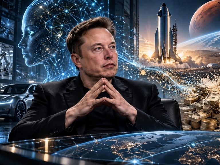 馬斯克最新專訪：AI 時代貨幣將失去意義，財富只為掌控 Tesla 跟 SpaceX